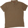 CARRERA Mens Polo Shirt 2XL Khaki Cotton Vintage Carrera and Second-Hand Carrera from Messina Hembry 