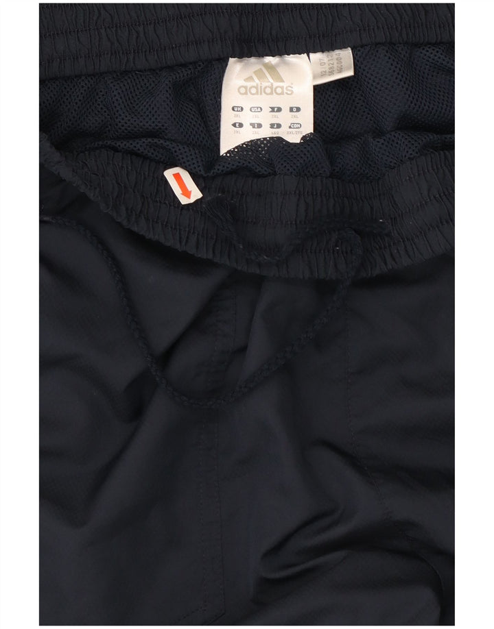 Adidas Mens Tracksuit Trousers 2XL  Navy Blue Polyester