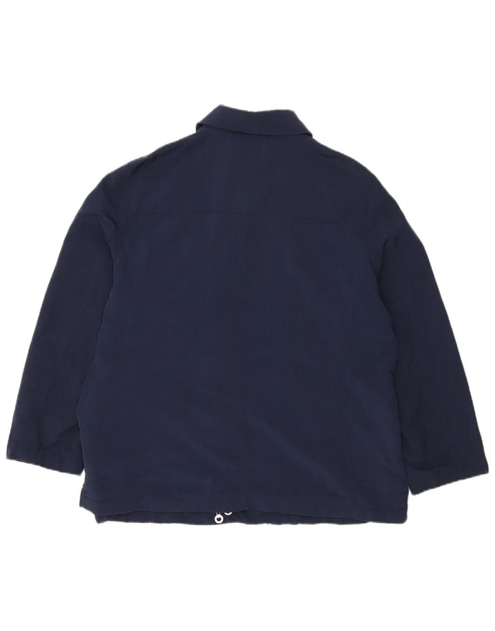 Perte by Krizia Womens Perte Aktive Utility Jacket UK 18 XL Navy Blue