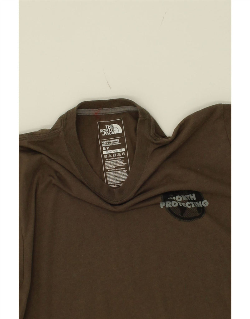 THE NORTH FACE Mens Standard Fit Graphic T-Shirt Top Small Green Cotton Vintage The North Face and Second-Hand The North Face from Messina Hembry 