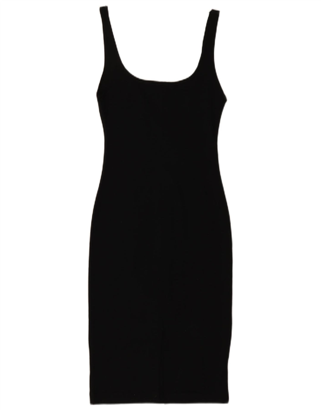 Zara Womens Sleeveless Bodycon Dress UK 8 Small Black