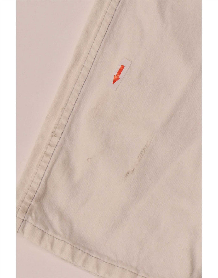Levi's Womens 511 Slim Jeans W33 L34 White Cotton