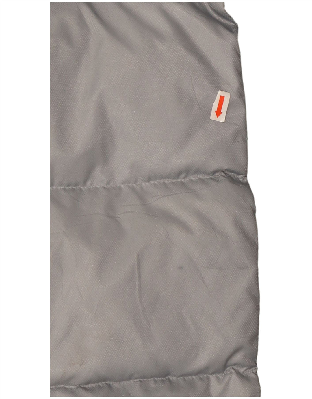 Adidas Mens Three Stripes Padded Jacket UK 40 Large Grey Colourblock