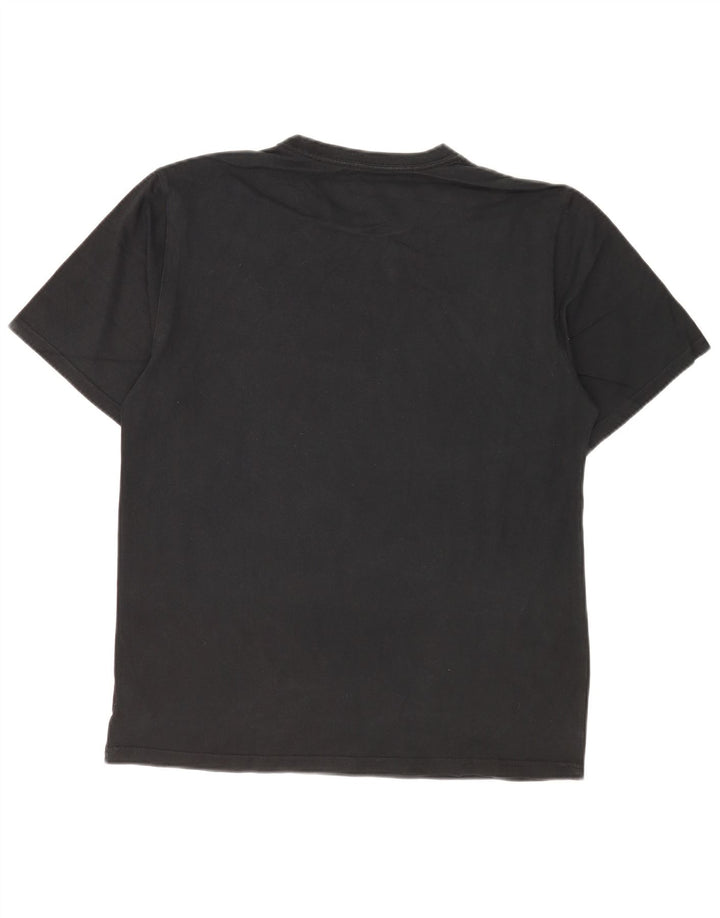Converse Mens Graphic T-Shirt Top Large Black Cotton