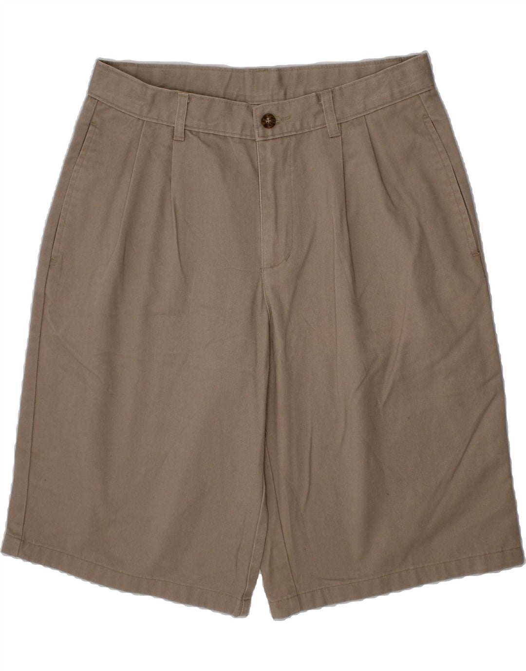 IZOD Boys Regular Chino Shorts 15-16 Years W28 Beige Cotton Vintage Izod and Second-Hand Izod from Messina Hembry 