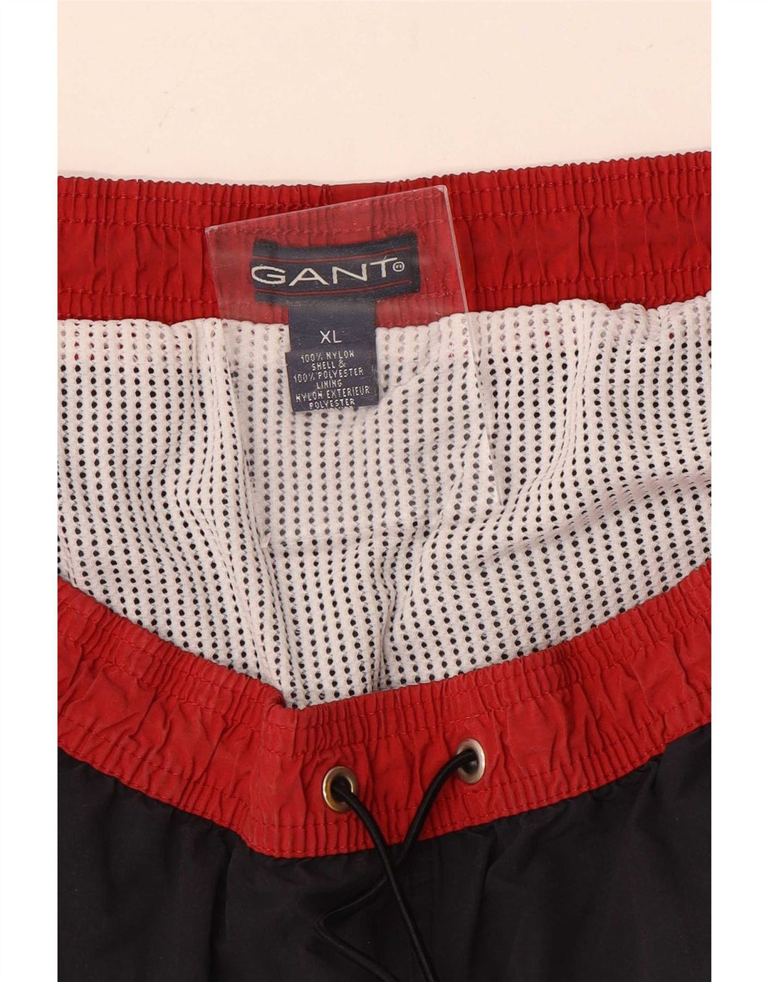 Gant Mens Swimming Shorts XL Black Colourblock Nylon