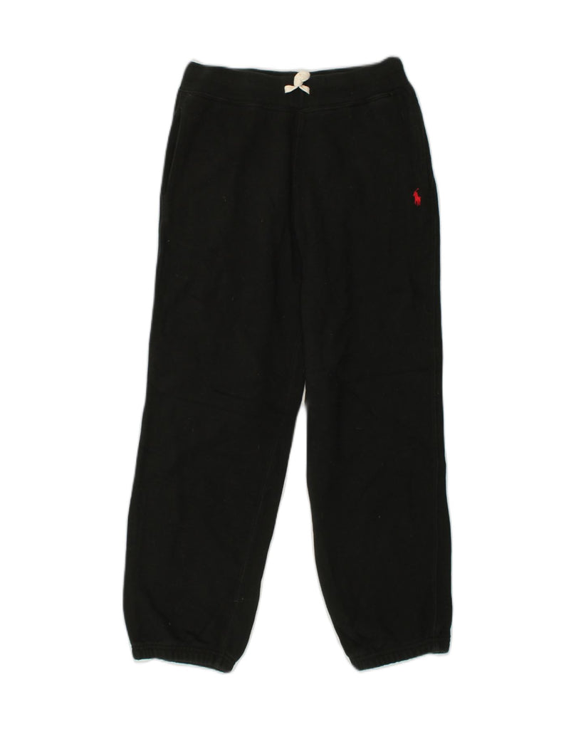 POLO RALPH LAUREN Girls Tracksuit Trousers Joggers 10-11 Years M Black | Vintage Polo Ralph Lauren | Thrift | Second-Hand Polo Ralph Lauren | Used Clothing | Messina Hembry 