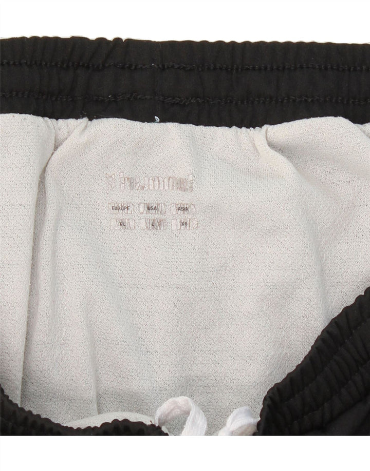 HUMMEL Mens Sport Shorts Large  Black Polyester Vintage Hummel and Second-Hand Hummel from Messina Hembry 