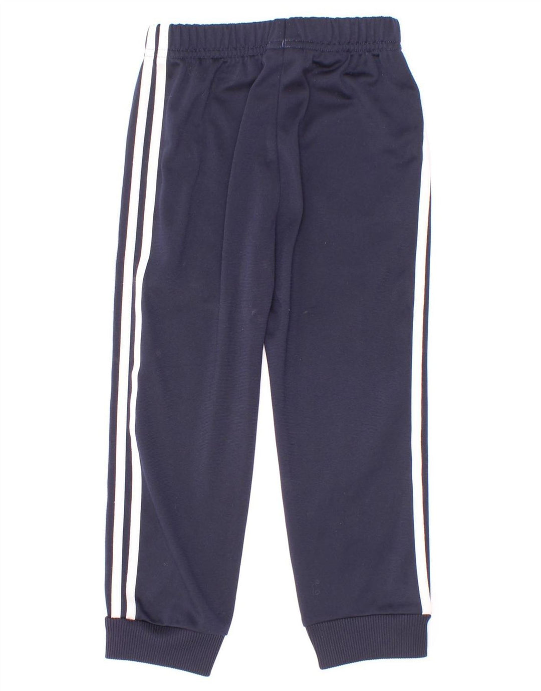 Adidas Boys Tracksuit Trousers Joggers 2-3 Years Navy Blue Polyester