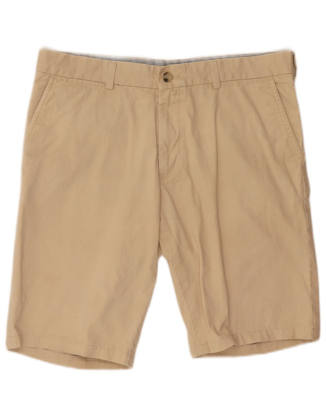 TOMMY HILFIGER Mens Brooklyn Regular Fit Chino Shorts W36 Large Beige
