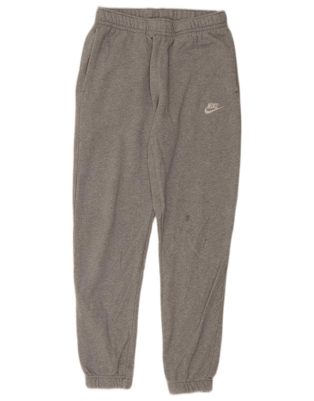 Nike Mens Tracksuit Trousers Joggers Small  Grey Cotton