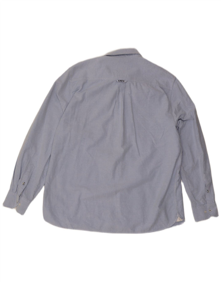Crew Clothing Mens Classic Fit Shirt 2XL Blue Cotton