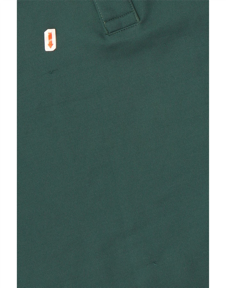 Fila Mens Polo Shirt XL Green Polyester