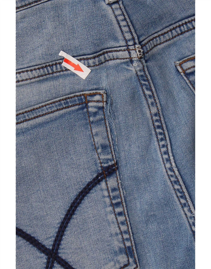 Crew Clothing Mens Straight Jeans W32 L31 Blue Cotton