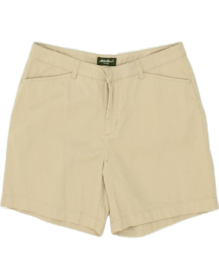 EDDIE BAUER Womens Casual Shorts US 10 Large W32 Beige Cotton Vintage Eddie Bauer and Second-Hand Eddie Bauer from Messina Hembry 