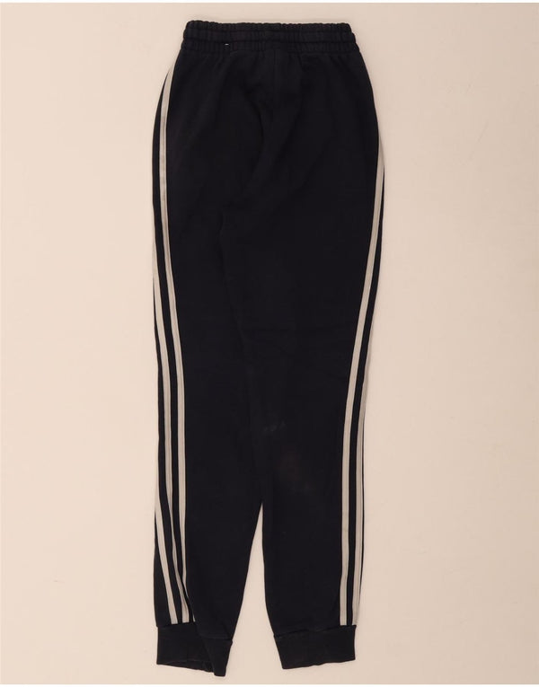 Adidas Mens Tracksuit Trousers Joggers XS Navy Blue Cotton