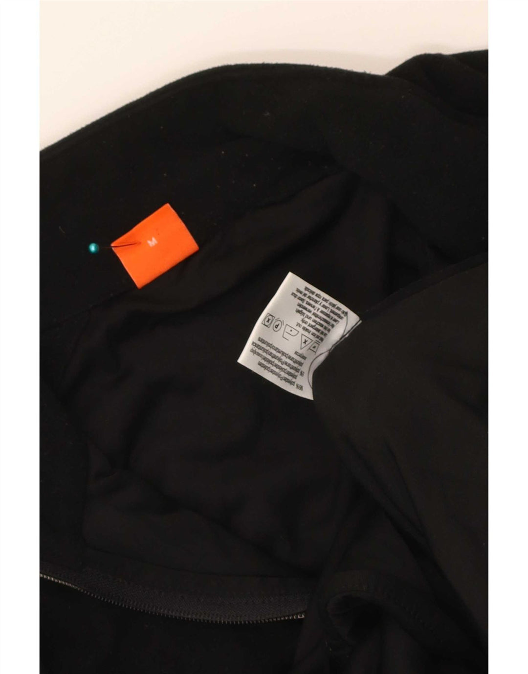 Hugo Boss Womens Fleece Jacket UK 14 Medium Black Polyester