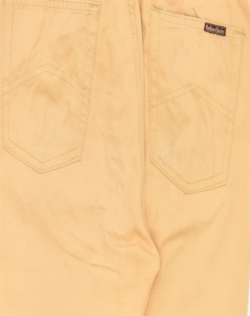 MARLBORO CLASSICS Mens Slim Casual Trousers W32 L29 Yellow Cotton | Vintage | Thrift | Second-Hand | Used Clothing | Messina Hembry 