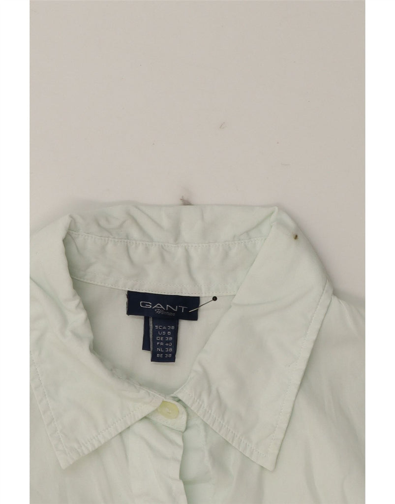 GANT Womens Shirt UK 12 Medium Green Cotton Vintage Gant and Second-Hand Gant from Messina Hembry 