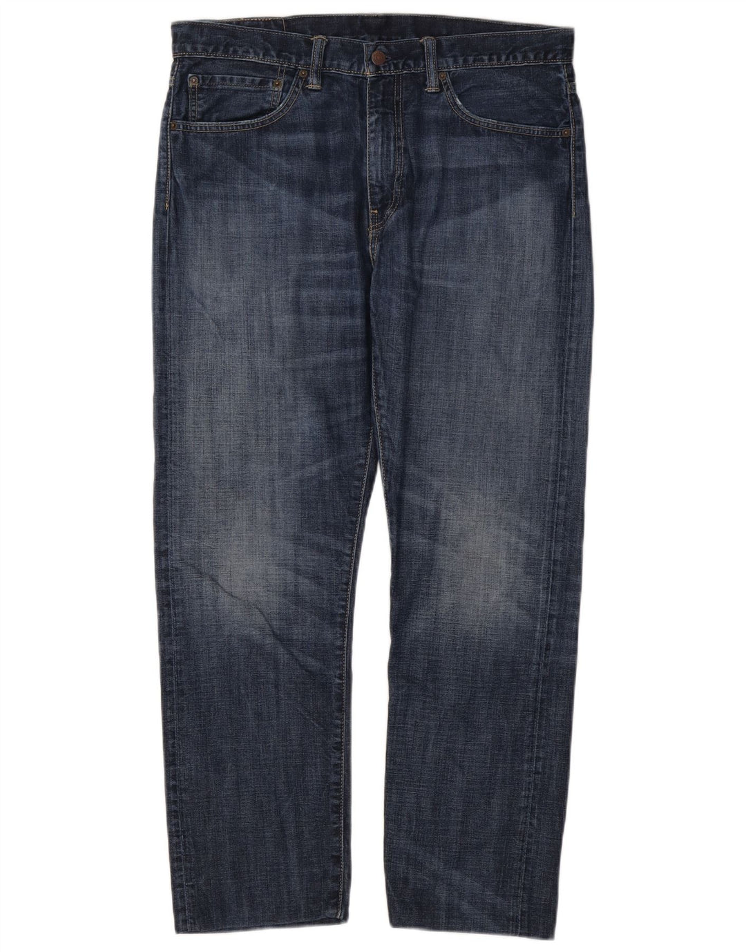 Levi's Mens 508 Regular Tapered Jeans W34 L30 Blue Cotton