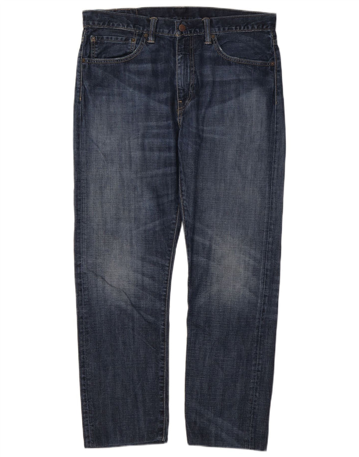 Levi's Mens 508 Regular Tapered Jeans W34 L30 Blue Cotton