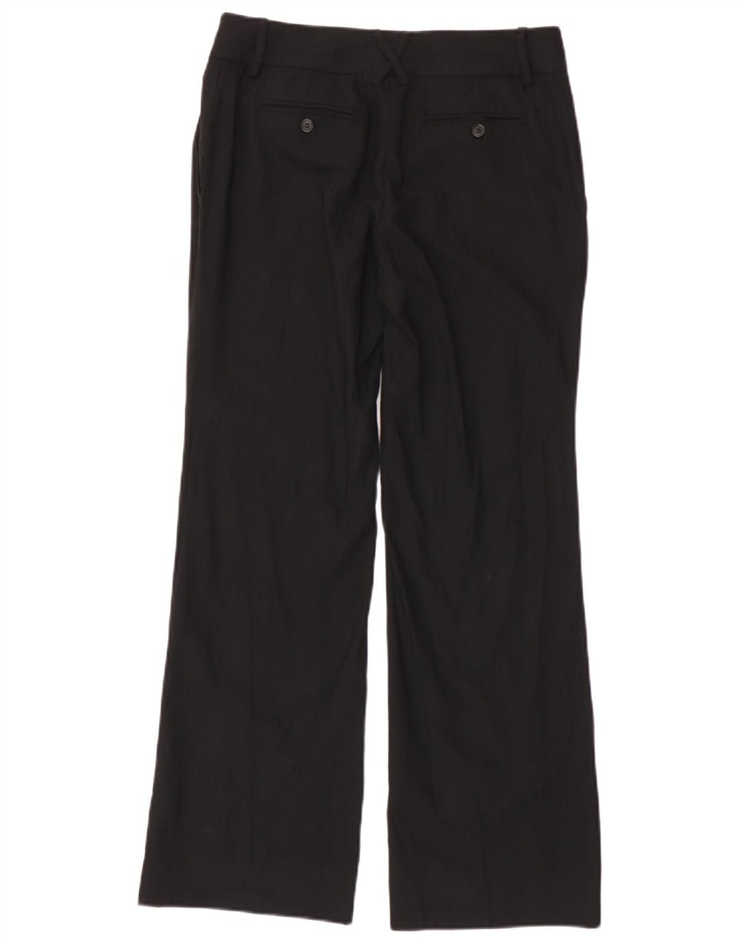 Massimo Dutti Womens Chino Trousers EU 38 Small W28 L30 Black Striped