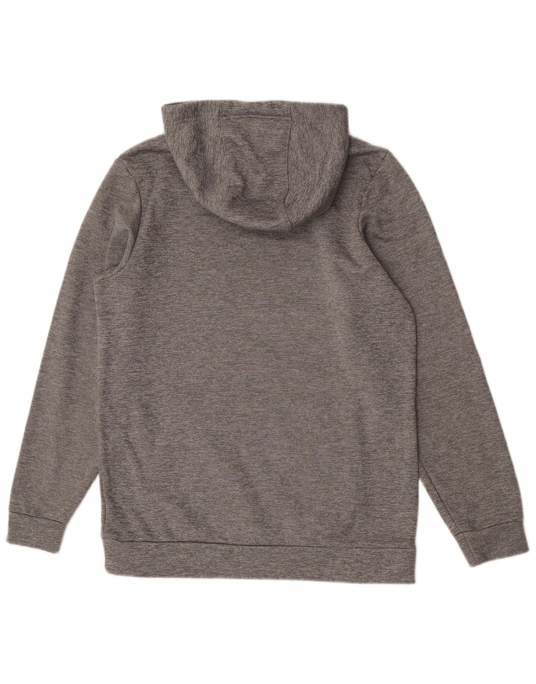 Nike Mens Therma-Fit Hoodie Jumper Small Grey Flecked Polyester