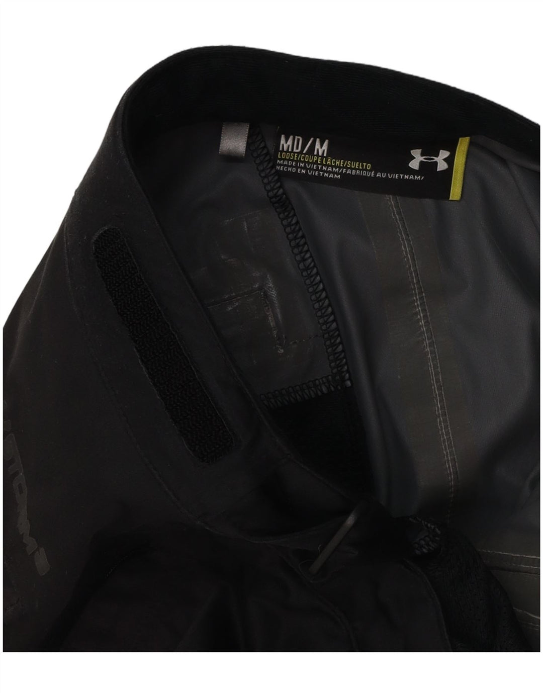 Under Armour Mens Straight Casual Trousers Medium W32 L34 Black