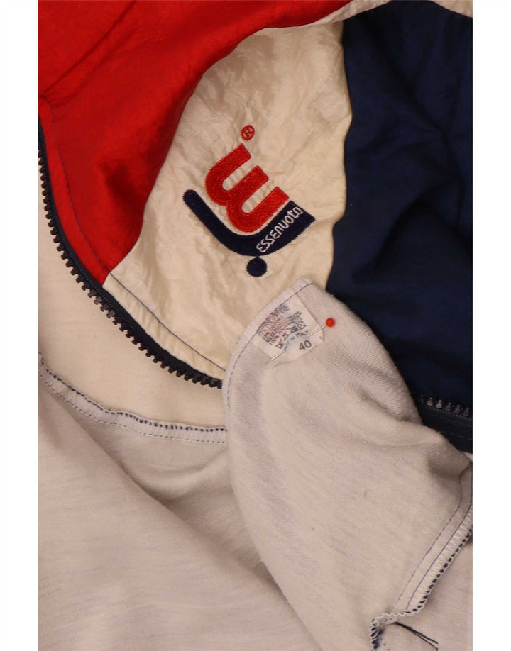 Vintage Womens Graphic Tracksuit Top Jacket IT 40 Small Multicoloured