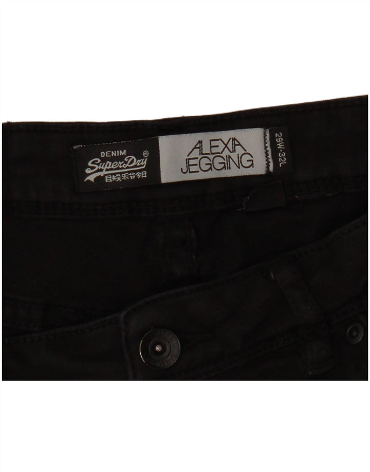 SUPERDRY Mens Alexia Jegging Jeans W29 L32 Black