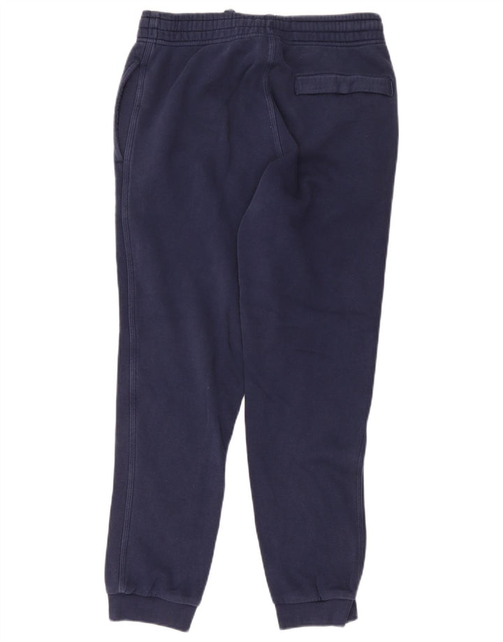 Nike Mens Tracksuit Trousers Joggers Medium Navy Blue Cotton