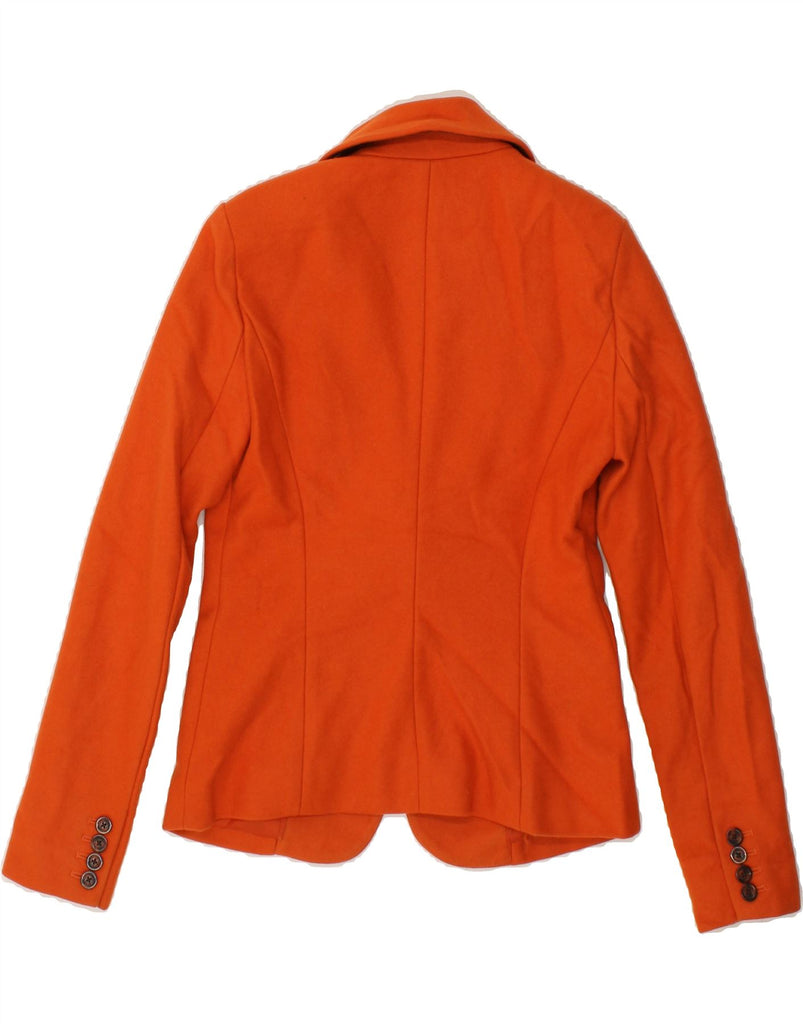 MICHAEL KORS Womens 1 Button Blazer Jacket US 00 2XS Orange Wool Vintage Michael Kors and Second-Hand Michael Kors from Messina Hembry 