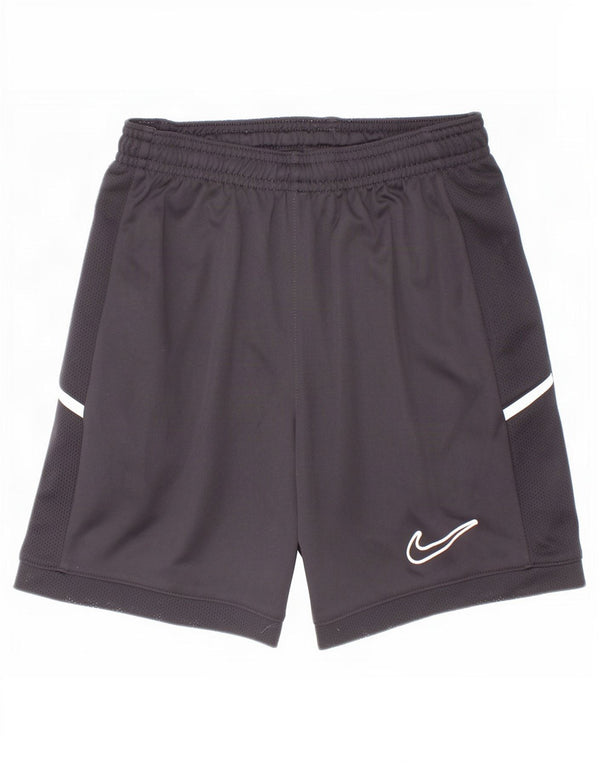 Nike Boys Dri Fit Sport Shorts 8-9 Years Small Black Polyester