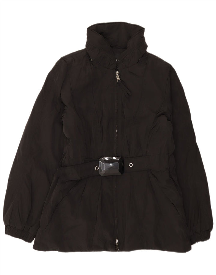 Zara Womens Padded Jacket UK 14 Large Black