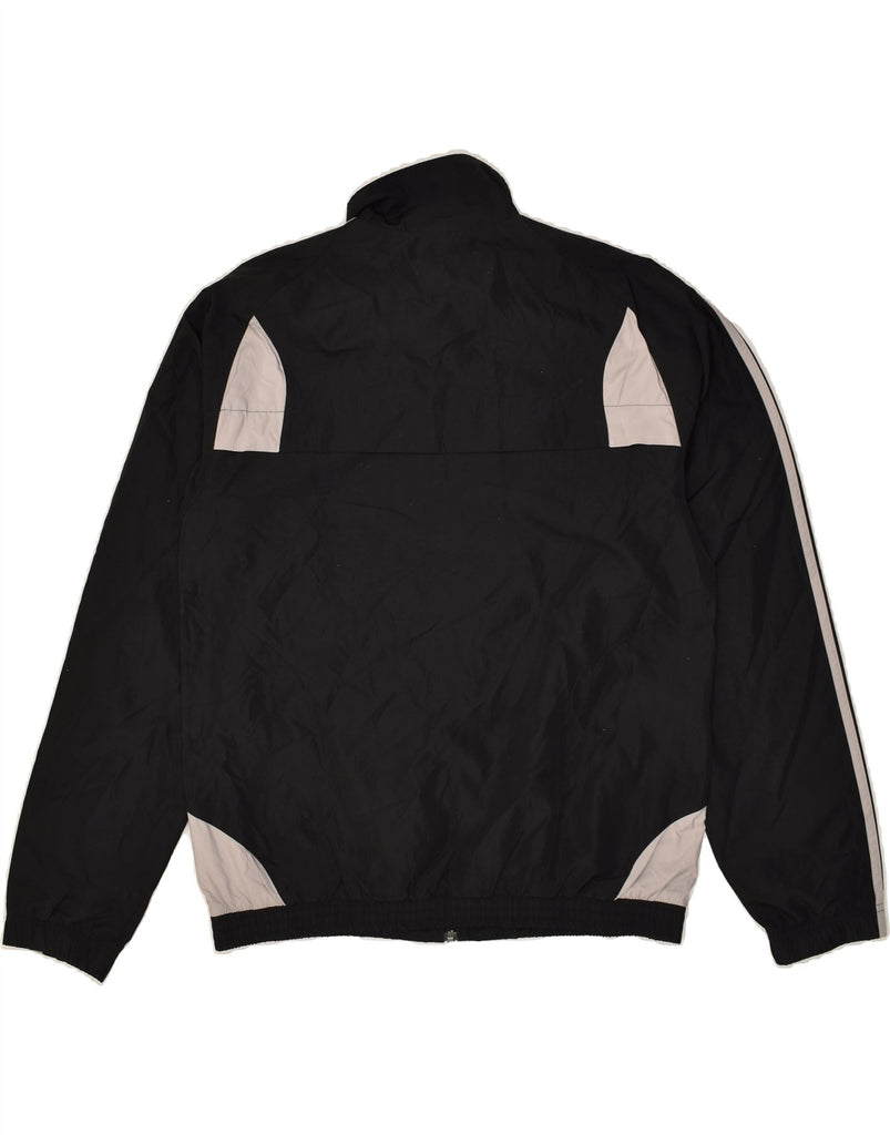 ADIDAS Mens Tracksuit Top Jacket UK 40/42 Medium Black Colourblock | Vintage Adidas | Thrift | Second-Hand Adidas | Used Clothing | Messina Hembry 