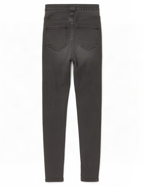 Marks & Spencer Womens Super Skinny Jeans UK 8 Small W26 L28 Black Cotton
