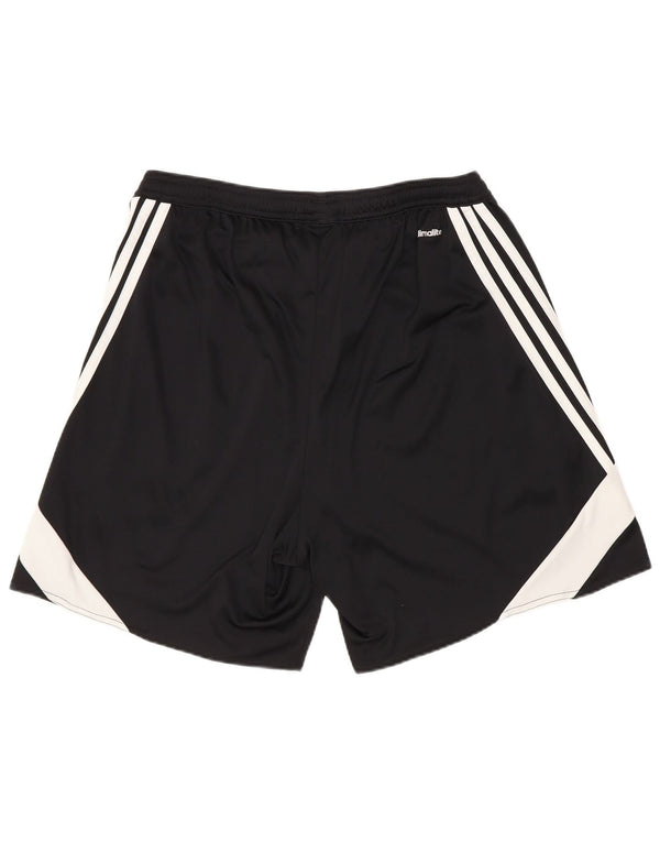 Adidas Mens Sport Shorts Large Black Colourblock Polyester Sports