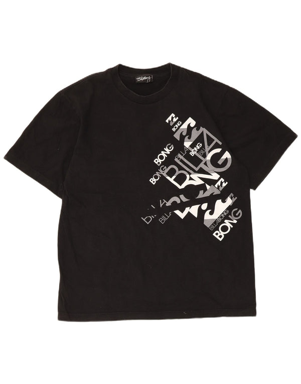 Billabong Mens Graphic T-Shirt Top XL Black Cotton