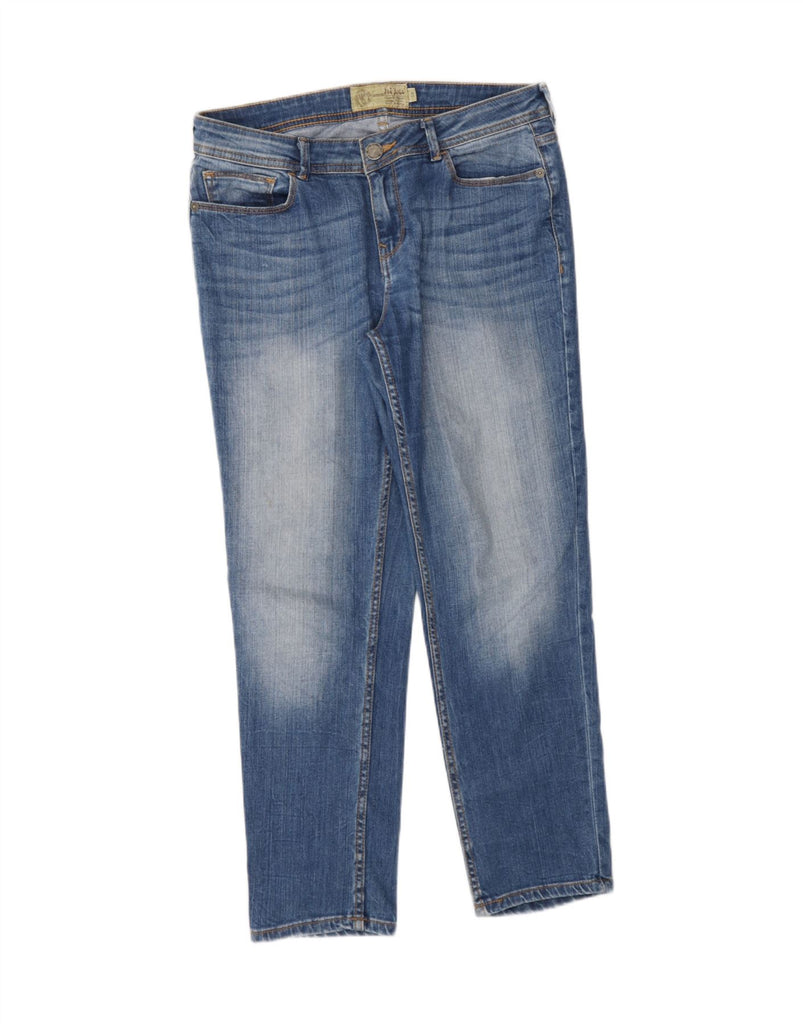 FAT FACE Womens Straight Jeans UK 12 Medium W30 L26 Blue Vintage Fat Face and Second-Hand Fat Face from Messina Hembry 