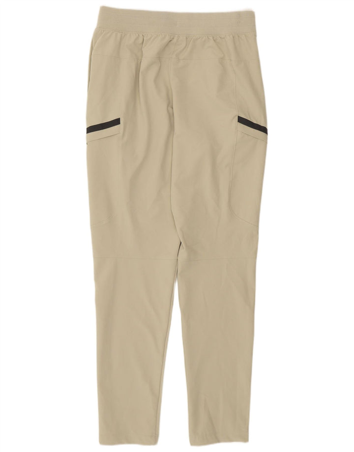 Under Armour Womens Tracksuit Trousers Medium W28 L30 Beige Striped