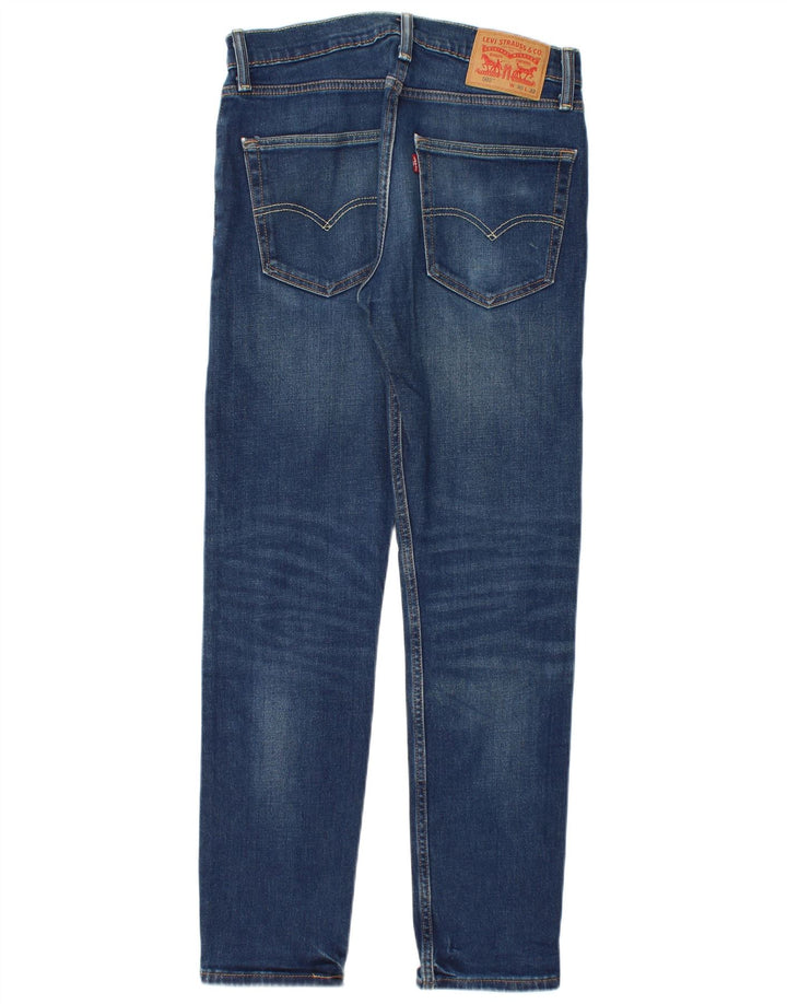 Levi's Mens 502 Tapered Jeans W30 L30 Blue Cotton