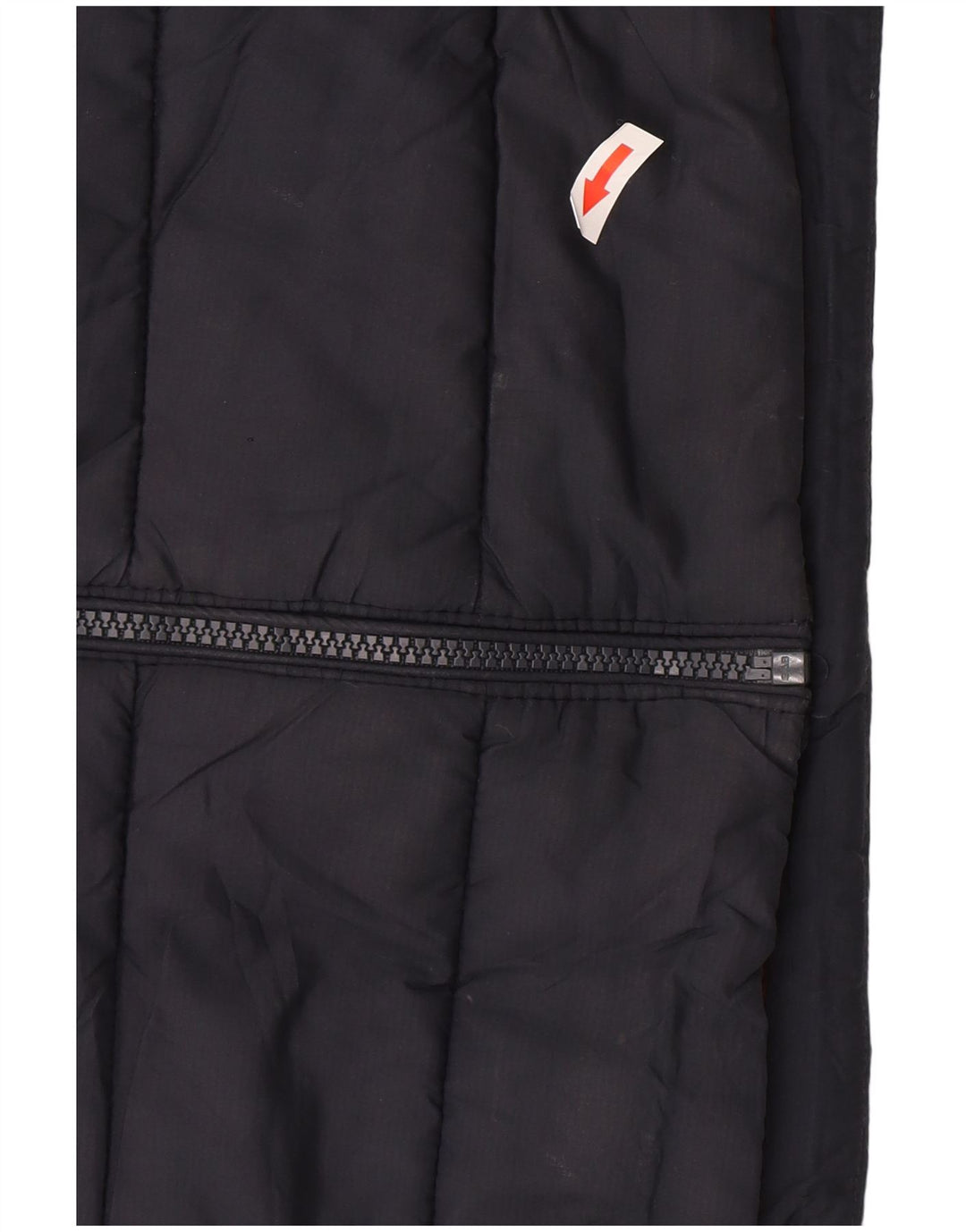 Joules Womens Oversized Padded Gilet UK 10 Small Navy Blue Polyester