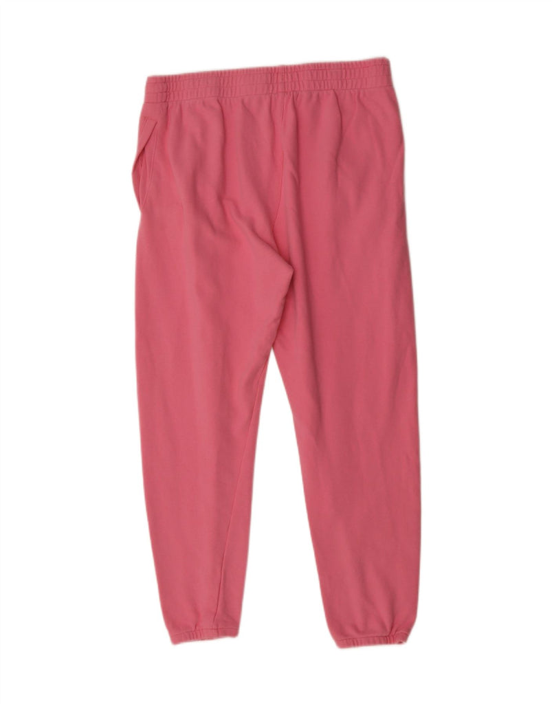 DKNY Womens Tracksuit Trousers Joggers UK 14 Large  Pink Vintage Dkny and Second-Hand Dkny from Messina Hembry 