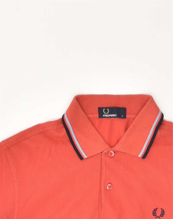 SUPERDRY Mens Polo Shirt Small Red Cotton | Vintage Superdry | Thrift | Second-Hand Superdry | Used Clothing | Messina Hembry 
