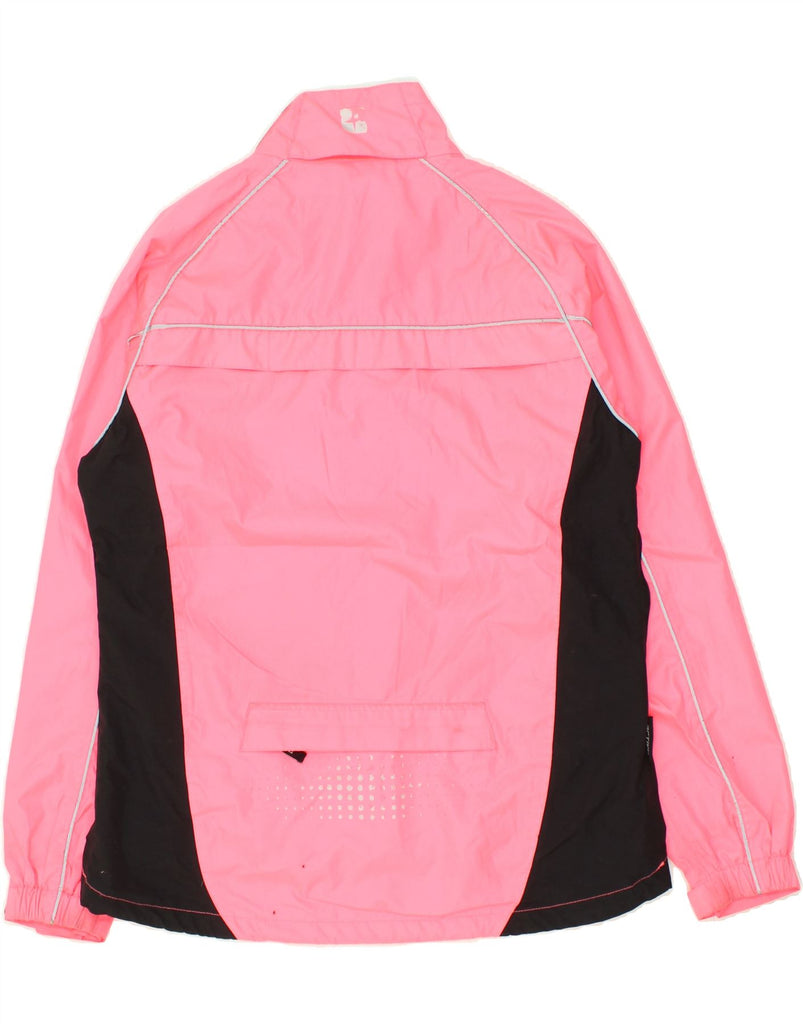 MOUNTAIN WAREHOUSE Womens Windbreaker Jacket UK 16 Large  Pink Colourblock | Vintage Mountain Warehouse | Thrift | Second-Hand Mountain Warehouse | Used Clothing | Messina Hembry 