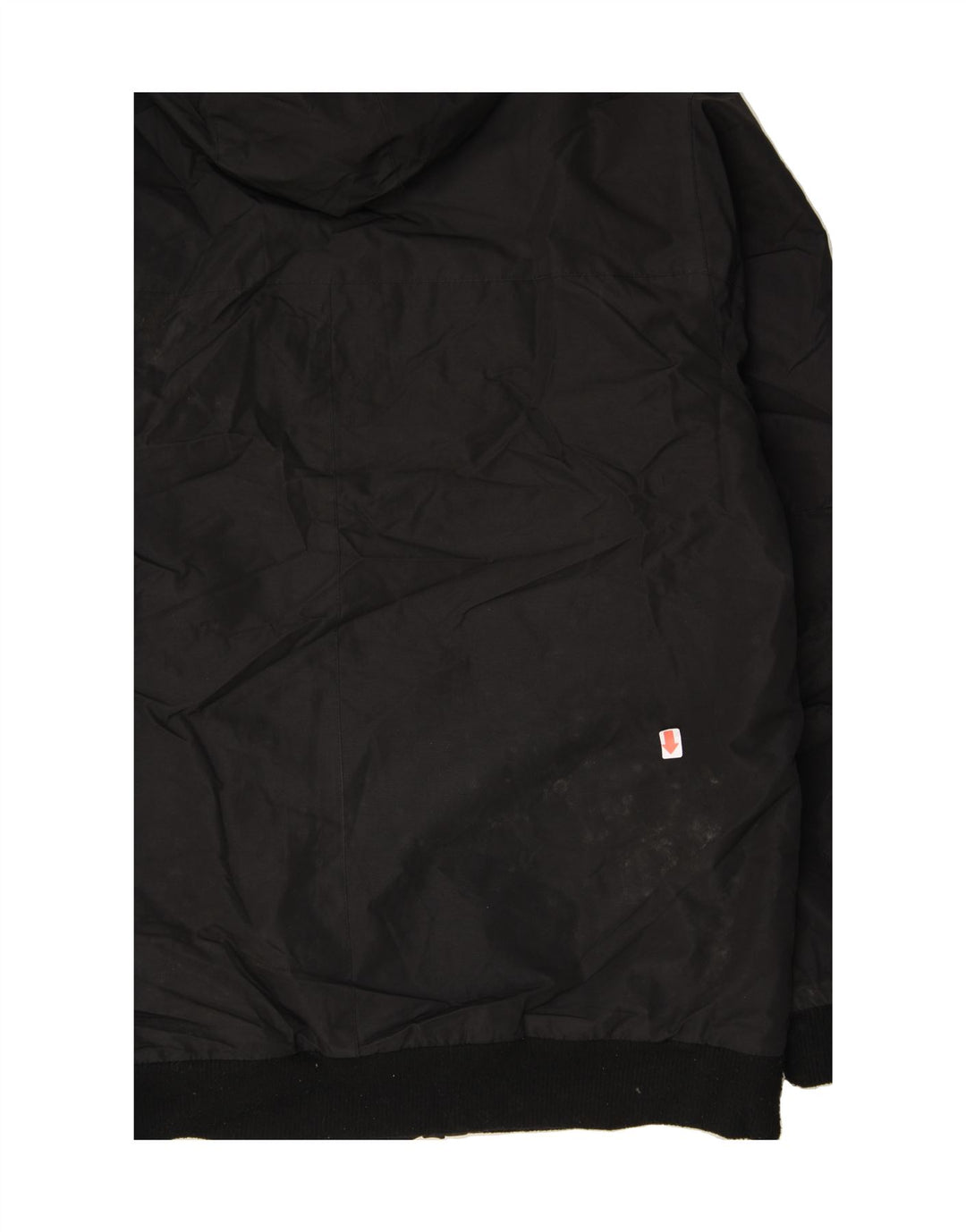 MOUNTAIN WAREHOUSE Mens Hooded Windbreaker Jacket UK 38 Medium Black Vintage Mountain Warehouse and Second-Hand Mountain Warehouse from Messina Hembry 