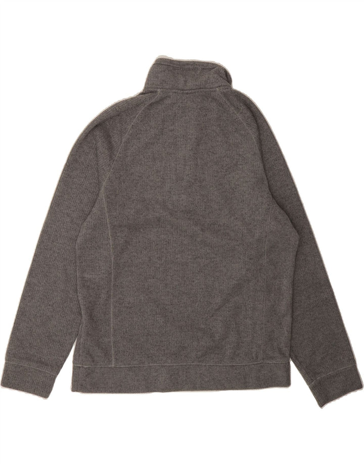 CRAGHOPPERS Mens Zip Neck Sweatshirt Jumper Medium Grey Polyester Vintage CRAGHOPPERS and Second-Hand CRAGHOPPERS from Messina Hembry 