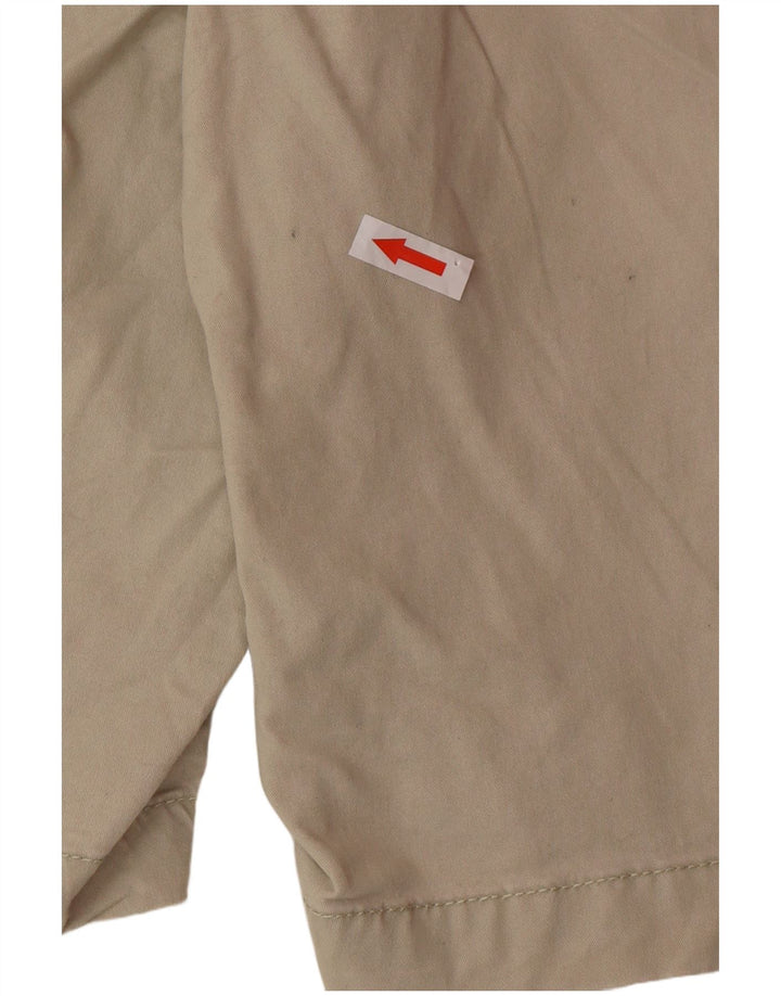 Calvin Klein Mens Chino Shorts W34 Large Beige Cotton