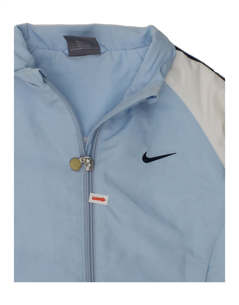 NIKE Boys Tracksuit Top Jacket 5-6 Years Medium Blue | Vintage Nike | Thrift | Second-Hand Nike | Used Clothing | Messina Hembry 