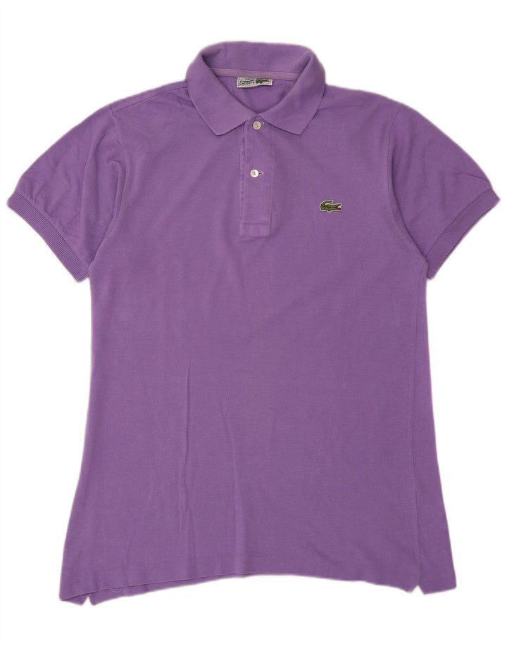 Lacoste Mens Polo Shirt Size 3 Small Purple Cotton
